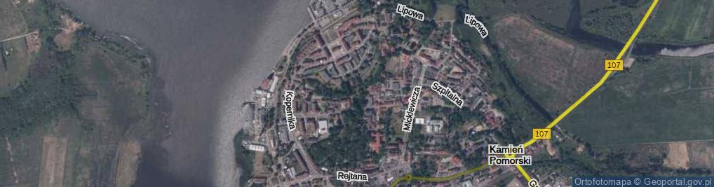 Zdjęcie satelitarne Plac Wolności pl.